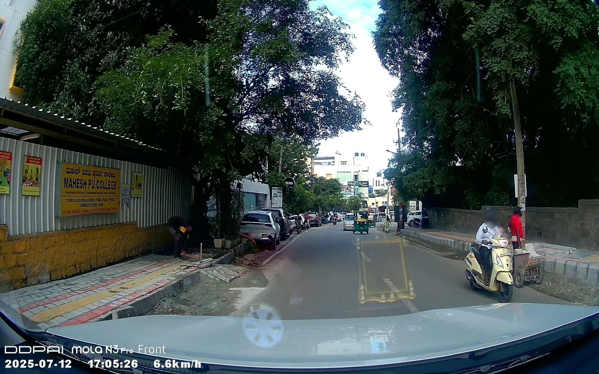Street view near Panchvati comforts, Bengaluru — © Ibigrp (CC BY-SA · Mapillary)