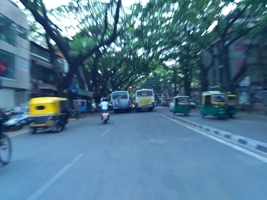 Street view near The Sayonara Boutique Hotel, Bengaluru — © chethan (CC BY-SA · Mapillary)