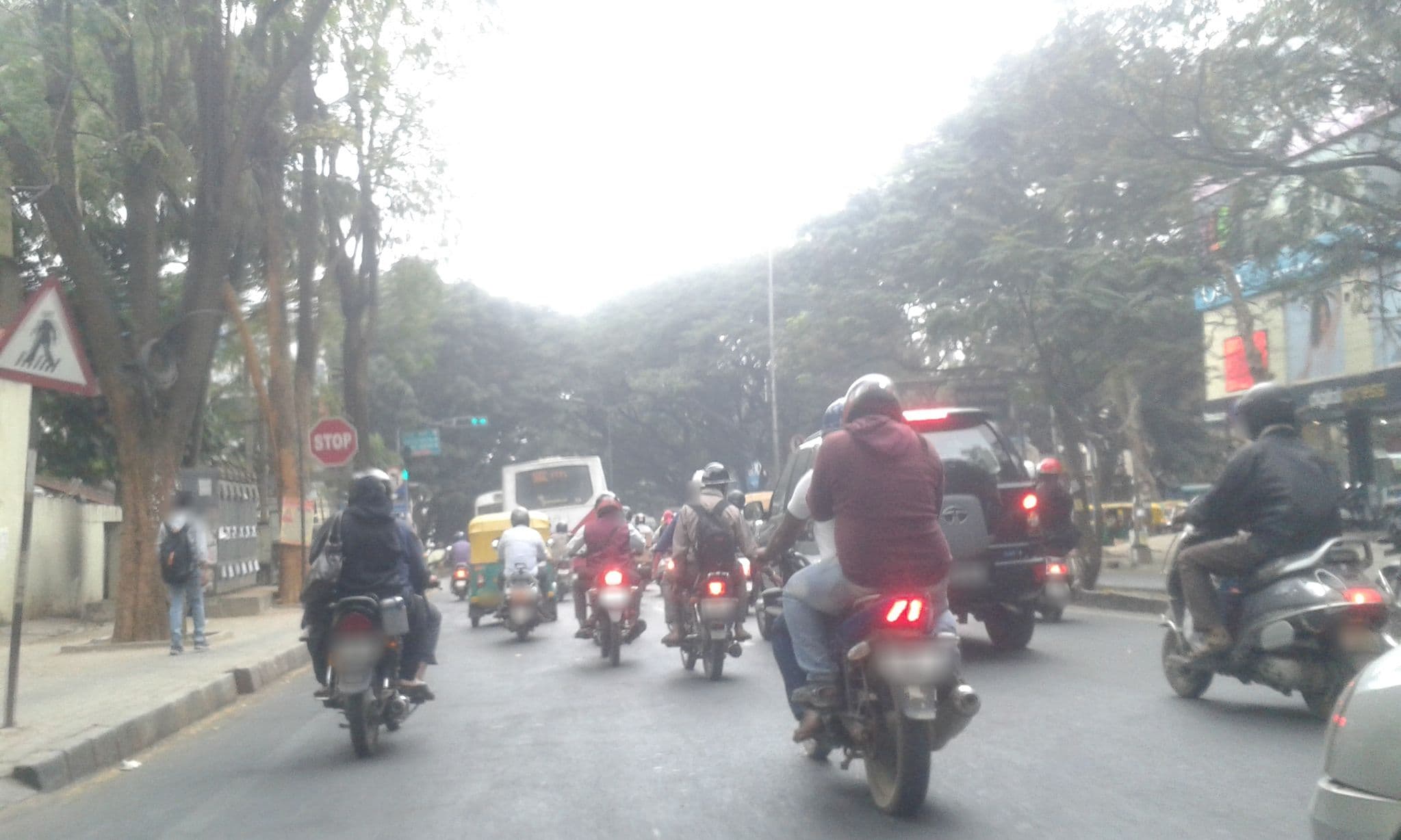 Street view near SFO hotel and suites, Bengaluru — © yogi (CC BY-SA · Mapillary)