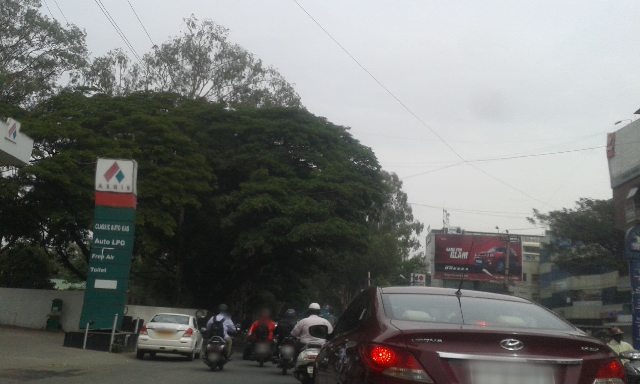Street view near Savoury Seashell Residency, Bengaluru — © yogi (CC BY-SA · Mapillary)