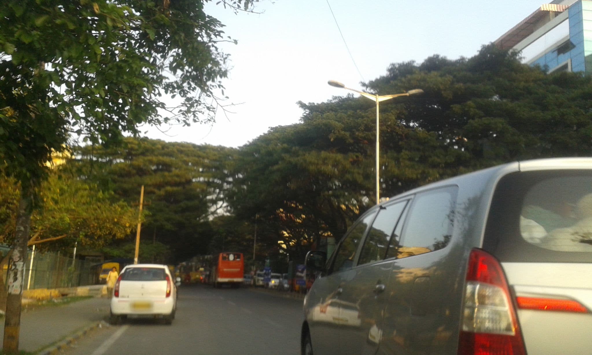 Street view near Pai Comforts Hotel, Bengaluru — © yogi (CC BY-SA · Mapillary)