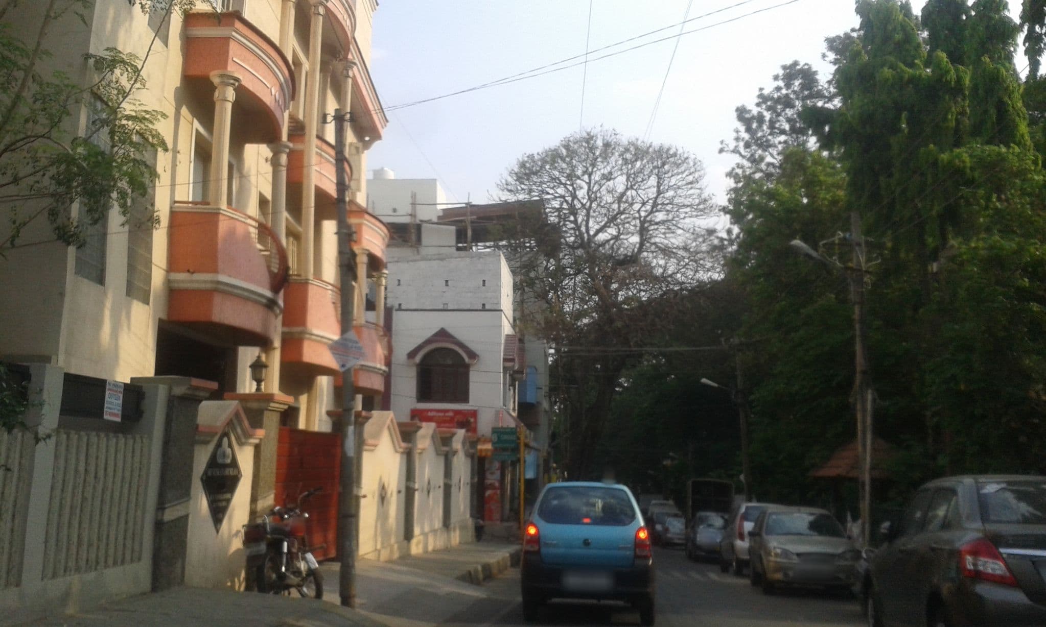 Street view near Hotel Shree Krishna, Bengaluru — © yogi (CC BY-SA · Mapillary)
