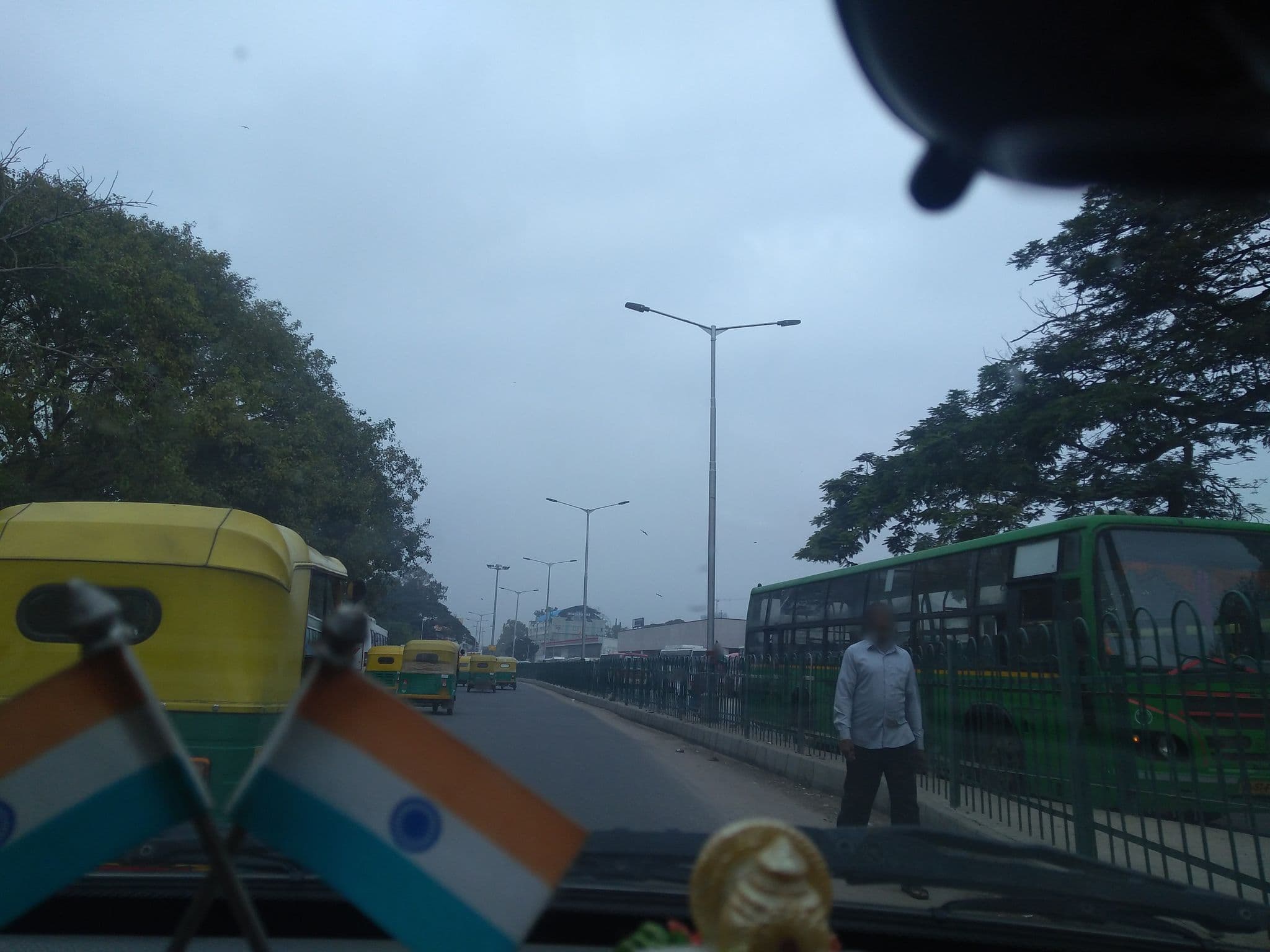 Street view near SNT Comforts, Bengaluru — © poornibadrinath (CC BY-SA · Mapillary)