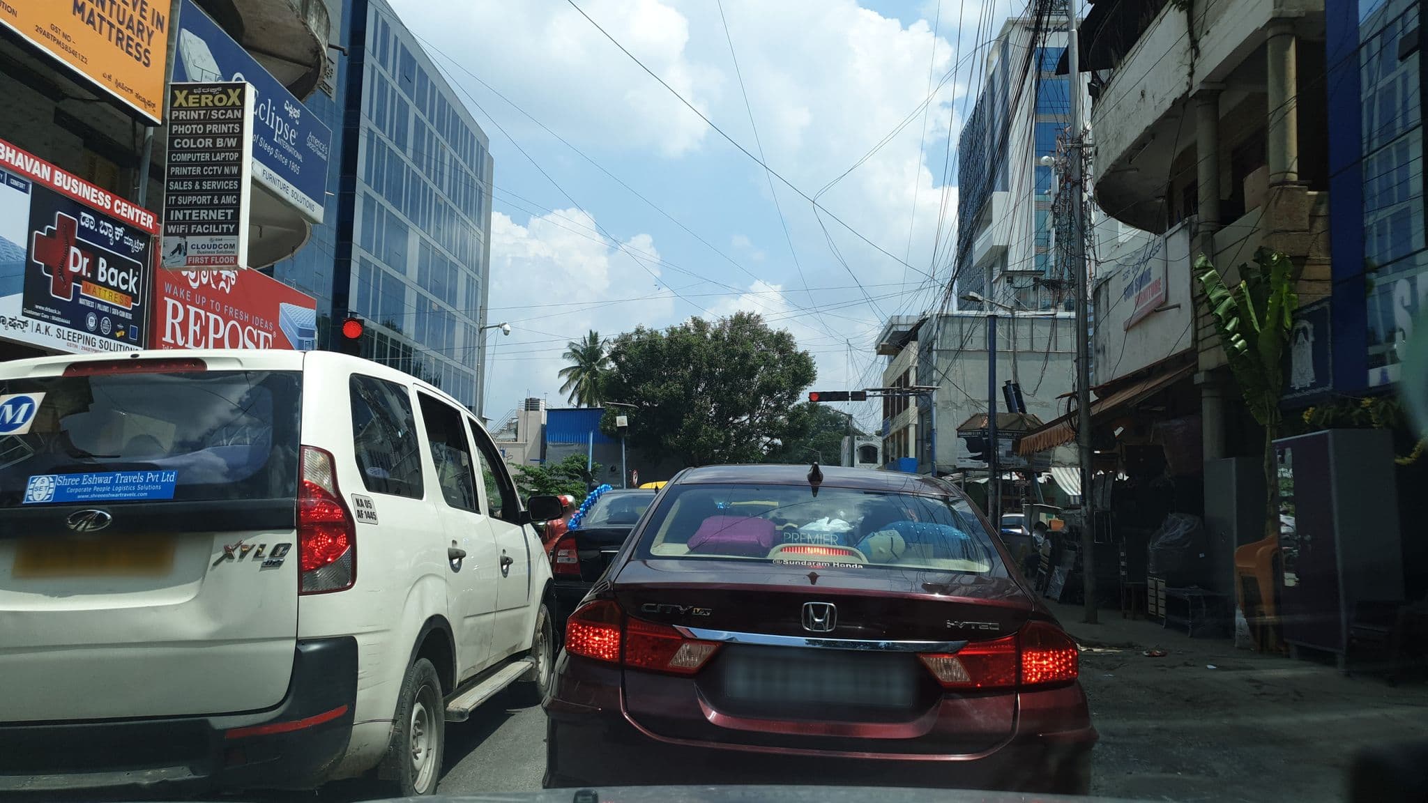 Street view near The Orchard Suites - Infantry Road, Bengaluru — © jayp (CC BY-SA · Mapillary)
