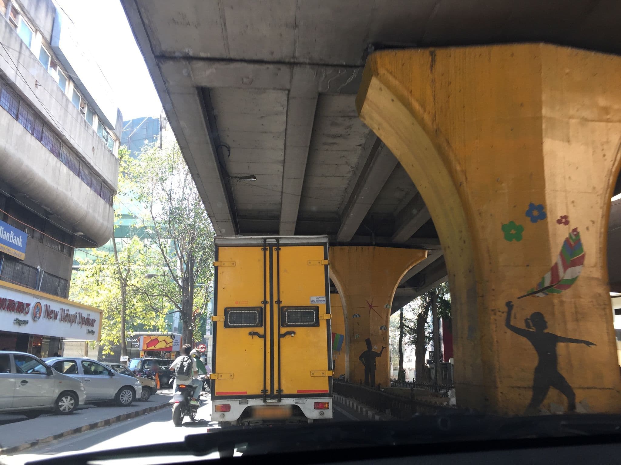 Street view near Eista Serviced Apartments, Bengaluru — © richlv (CC BY-SA · Mapillary)