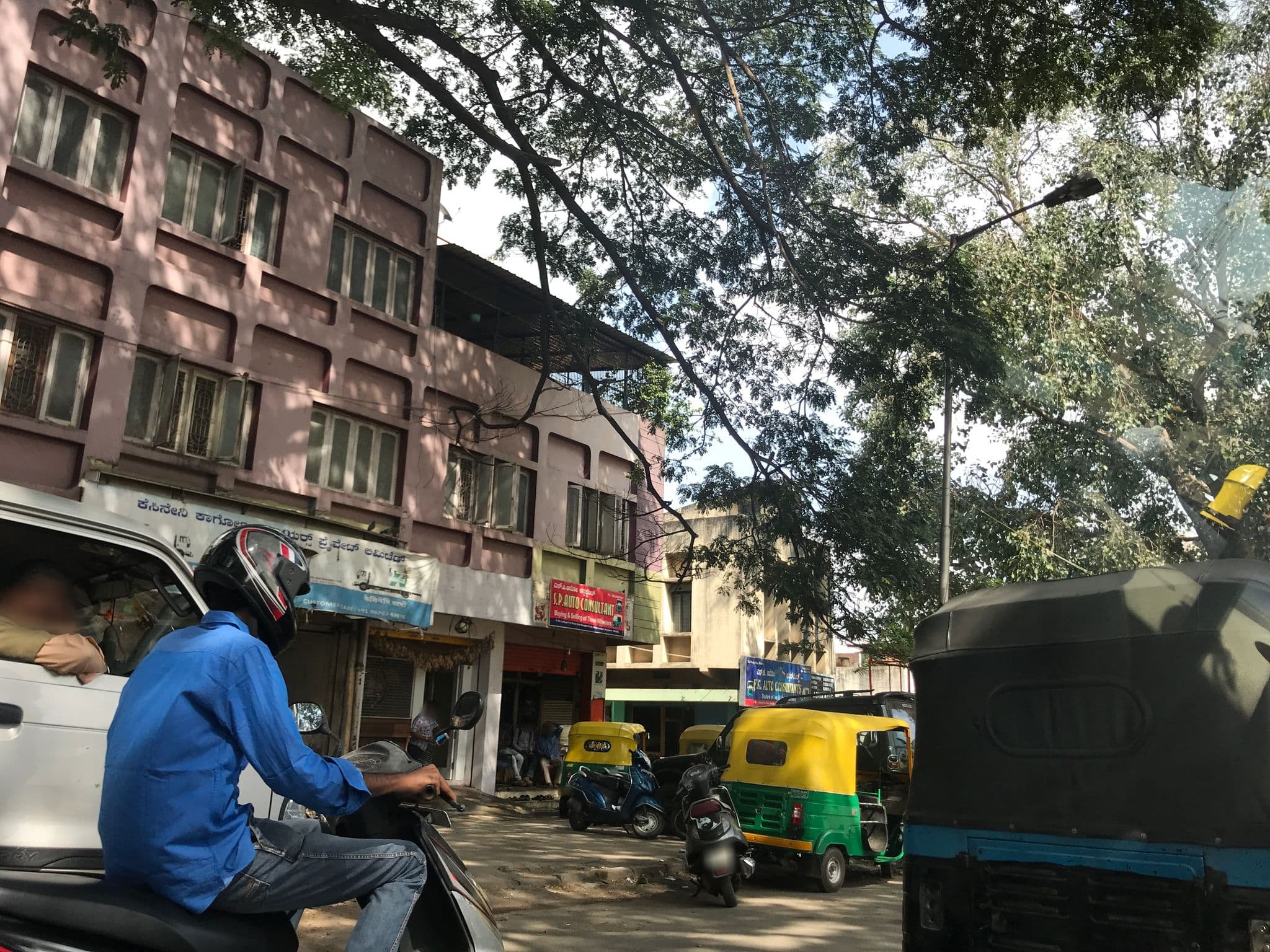 Street view near Trishal Residency Hotel, Bengaluru — © miguel_andrade (CC BY-SA · Mapillary)