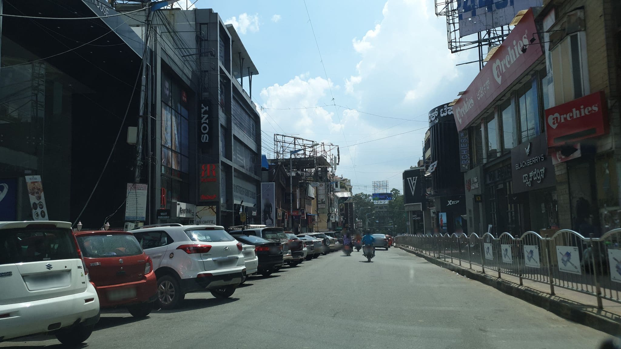 Street view near The Curzon Court, Bengaluru — © jayp (CC BY-SA · Mapillary)