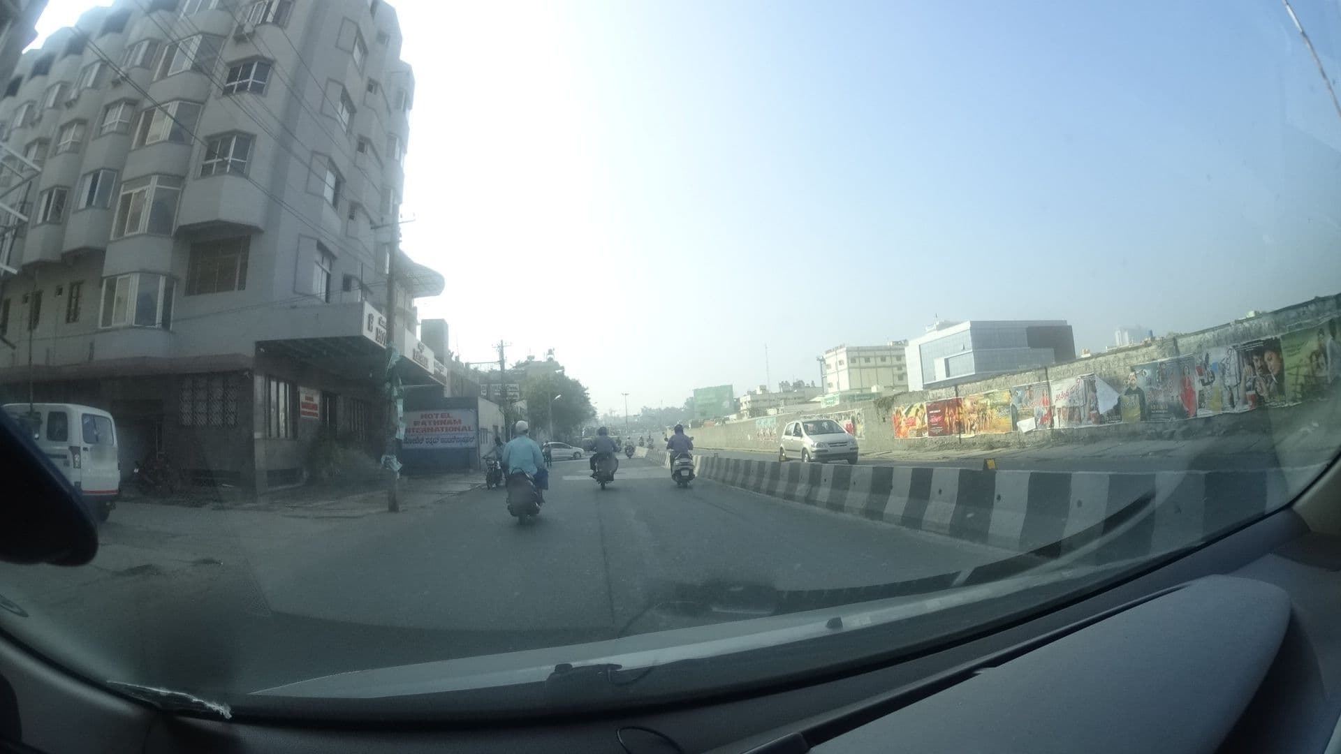 Street view near Rathnam International Hotel, Bengaluru — © ranjithjoy (CC BY-SA · Mapillary)