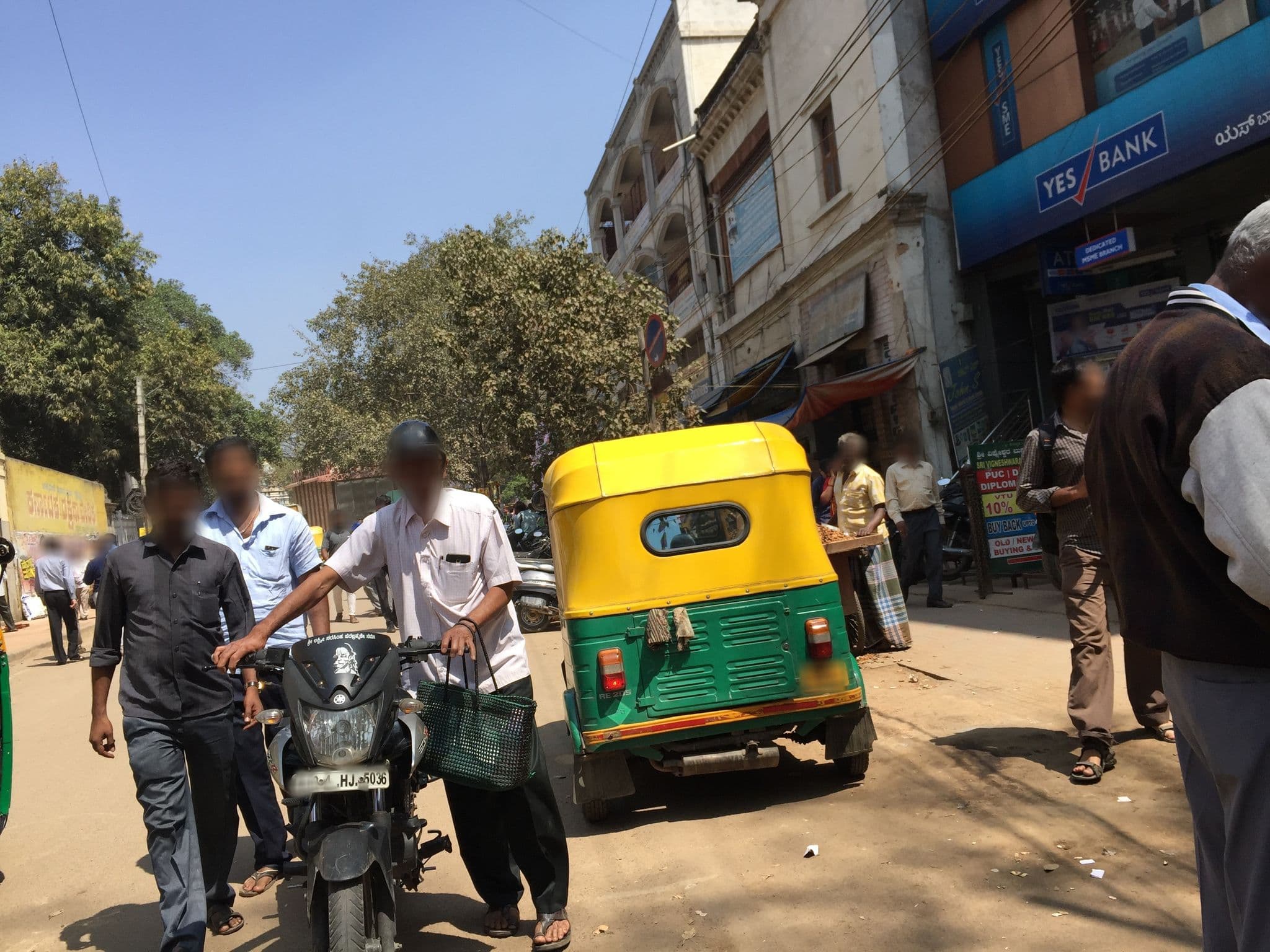 Street view near Intermodel Hotels Pvt. Ltd., Bengaluru — © richlv (CC BY-SA · Mapillary)