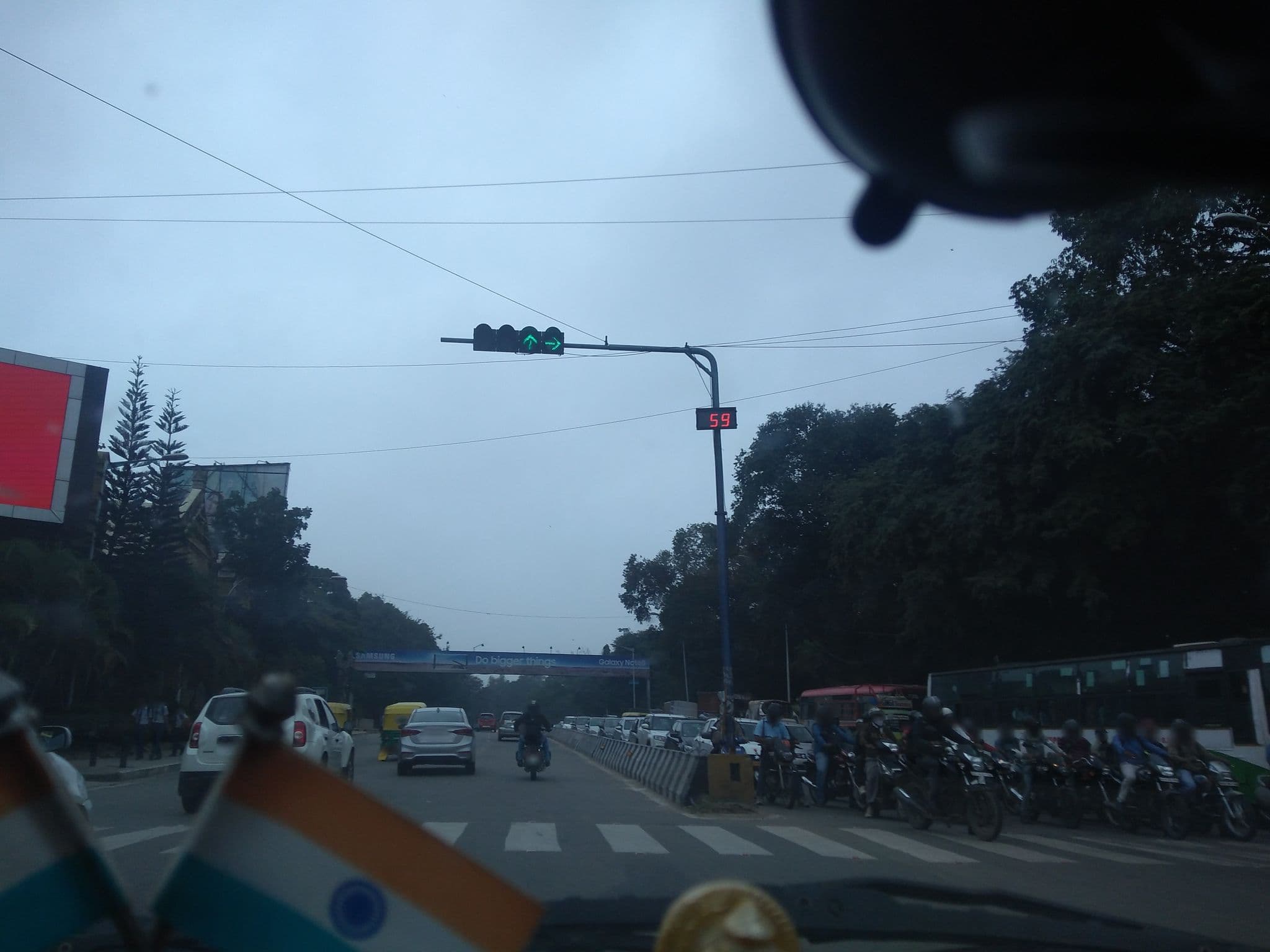 Street view near Church Street Inn, Budget Hotel Bangalore, Bengaluru — © poornibadrinath (CC BY-SA · Mapillary)