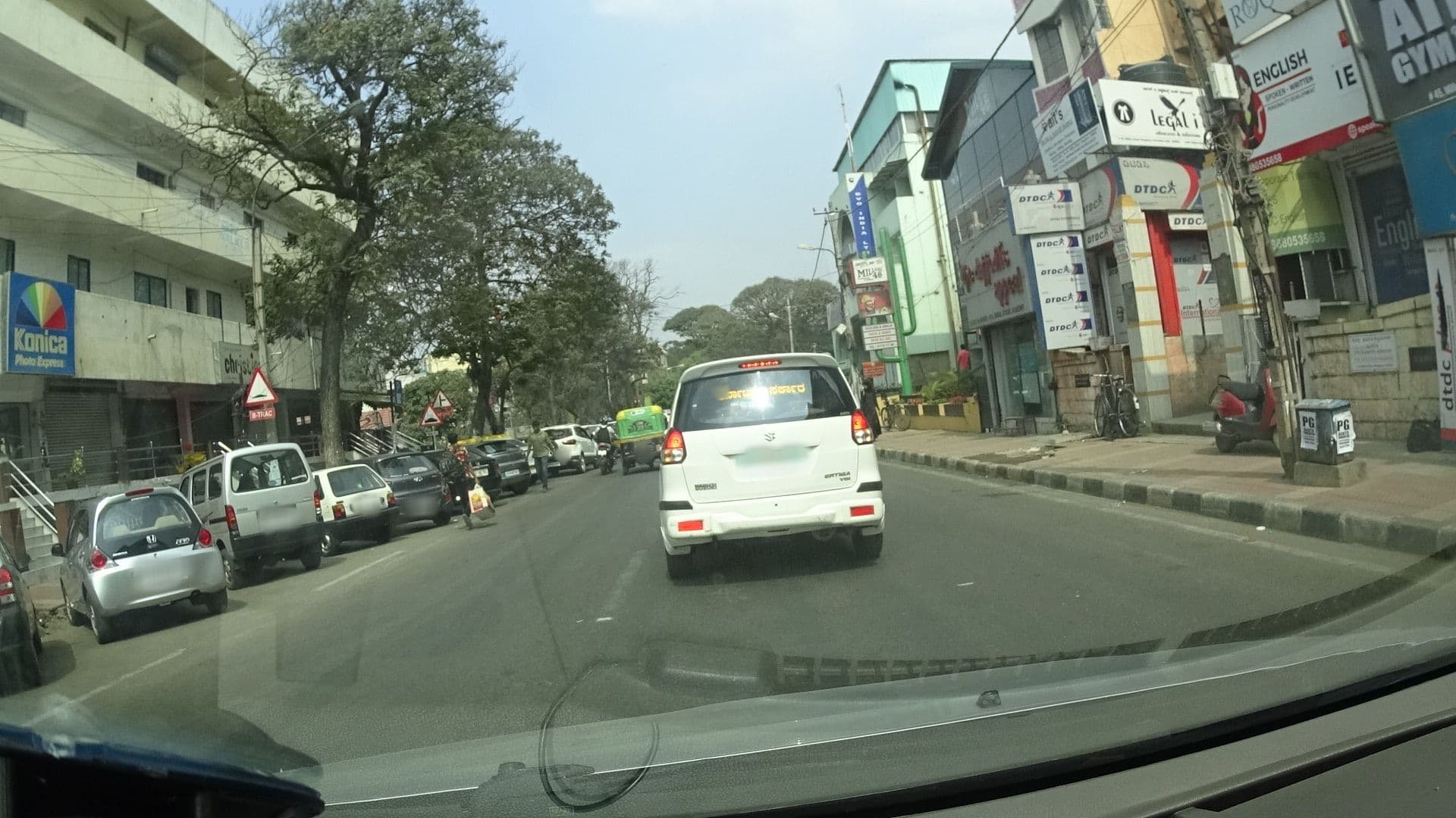 Street view near Chandra Place, Bengaluru — © ranjithjoy (CC BY-SA · Mapillary)