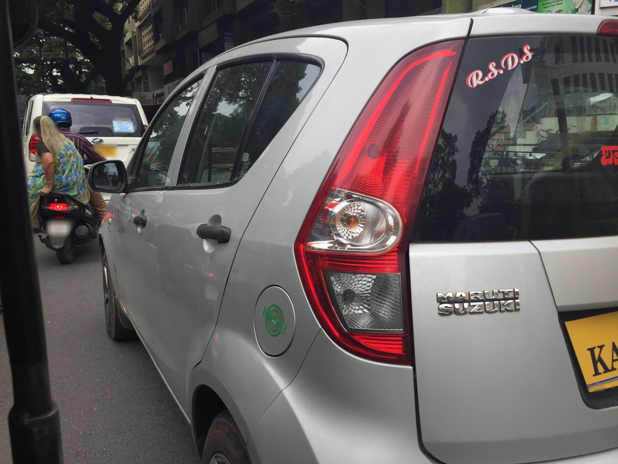 Street view near The Enclave, Bengaluru — © planemad (CC BY-SA · Mapillary)