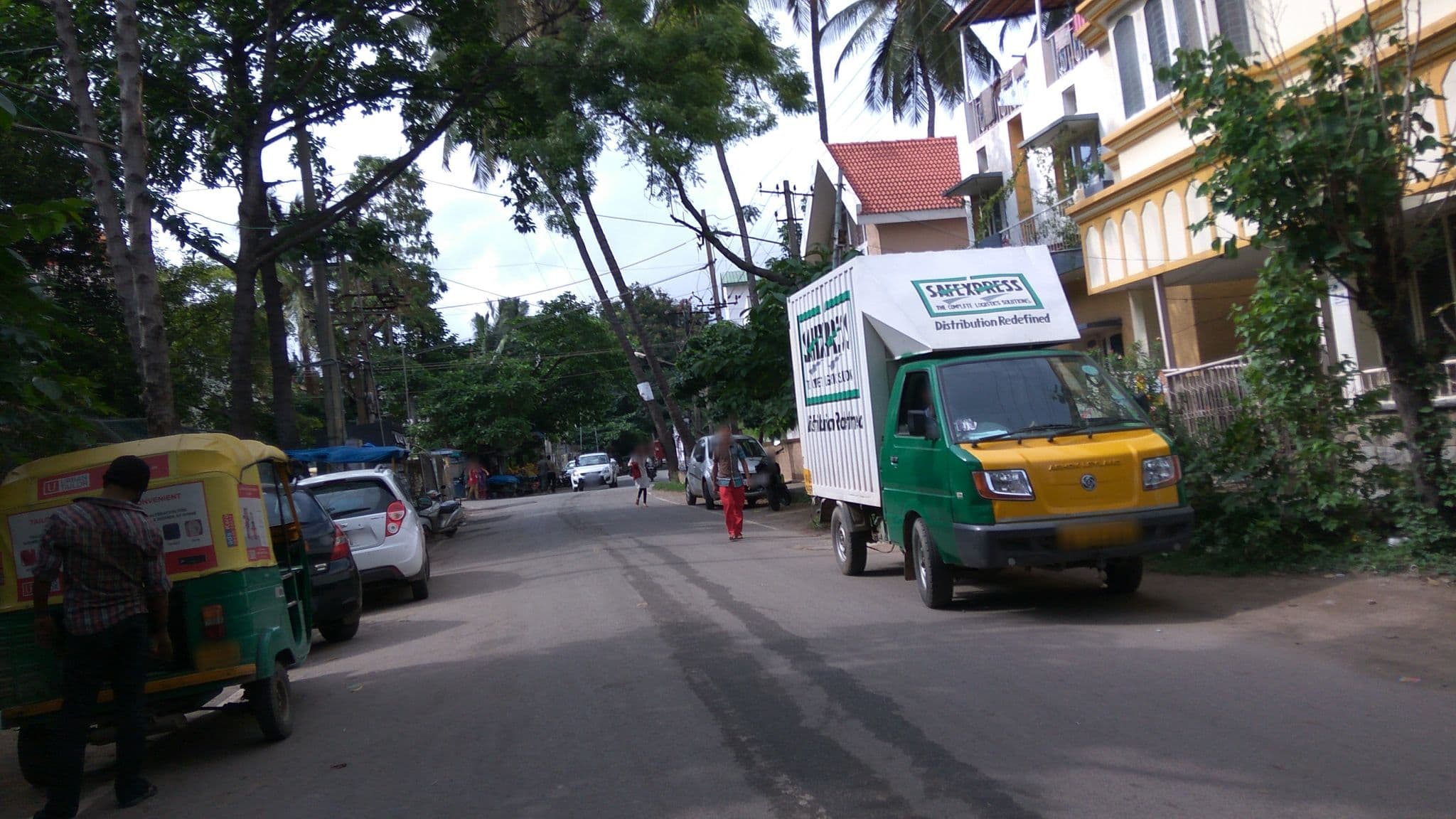 Street view near El Shaddai Homes, Bengaluru — © natarajakaveeti (CC BY-SA · Mapillary)