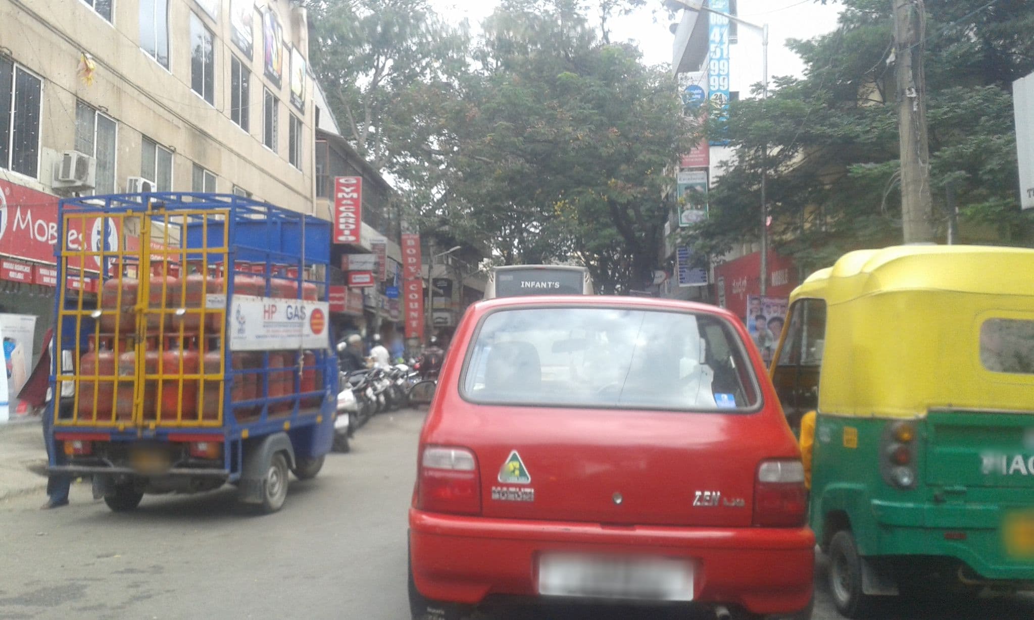Street view near DaffodiL Hospitality Brookefield Road - Whitefield, Bengaluru — © yogi (CC BY-SA · Mapillary)