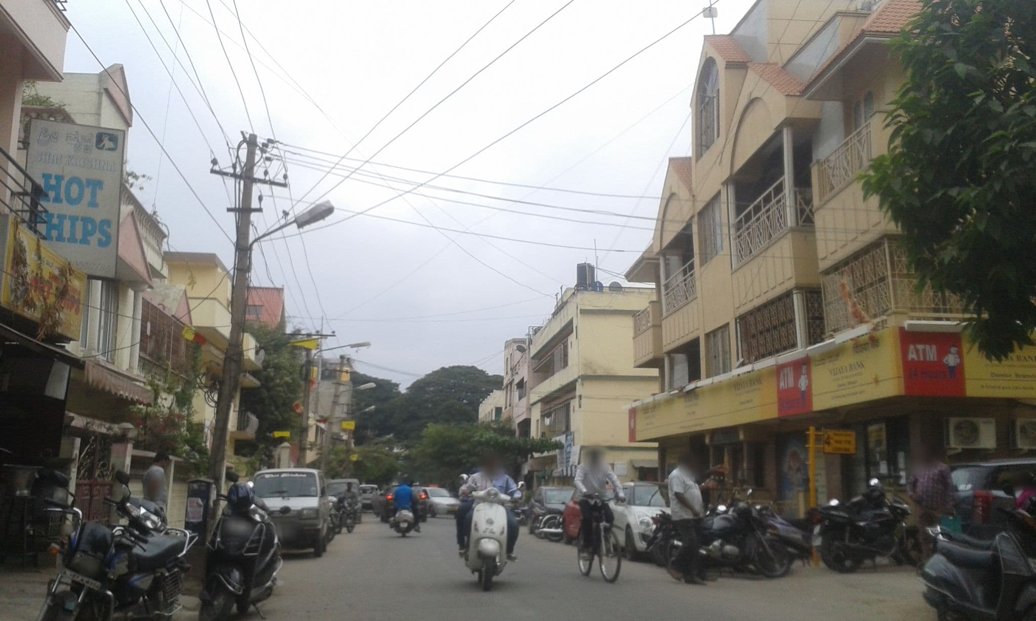 Street view near OYO Rooms Domlur Layout, Bengaluru — © yogi (CC BY-SA · Mapillary)