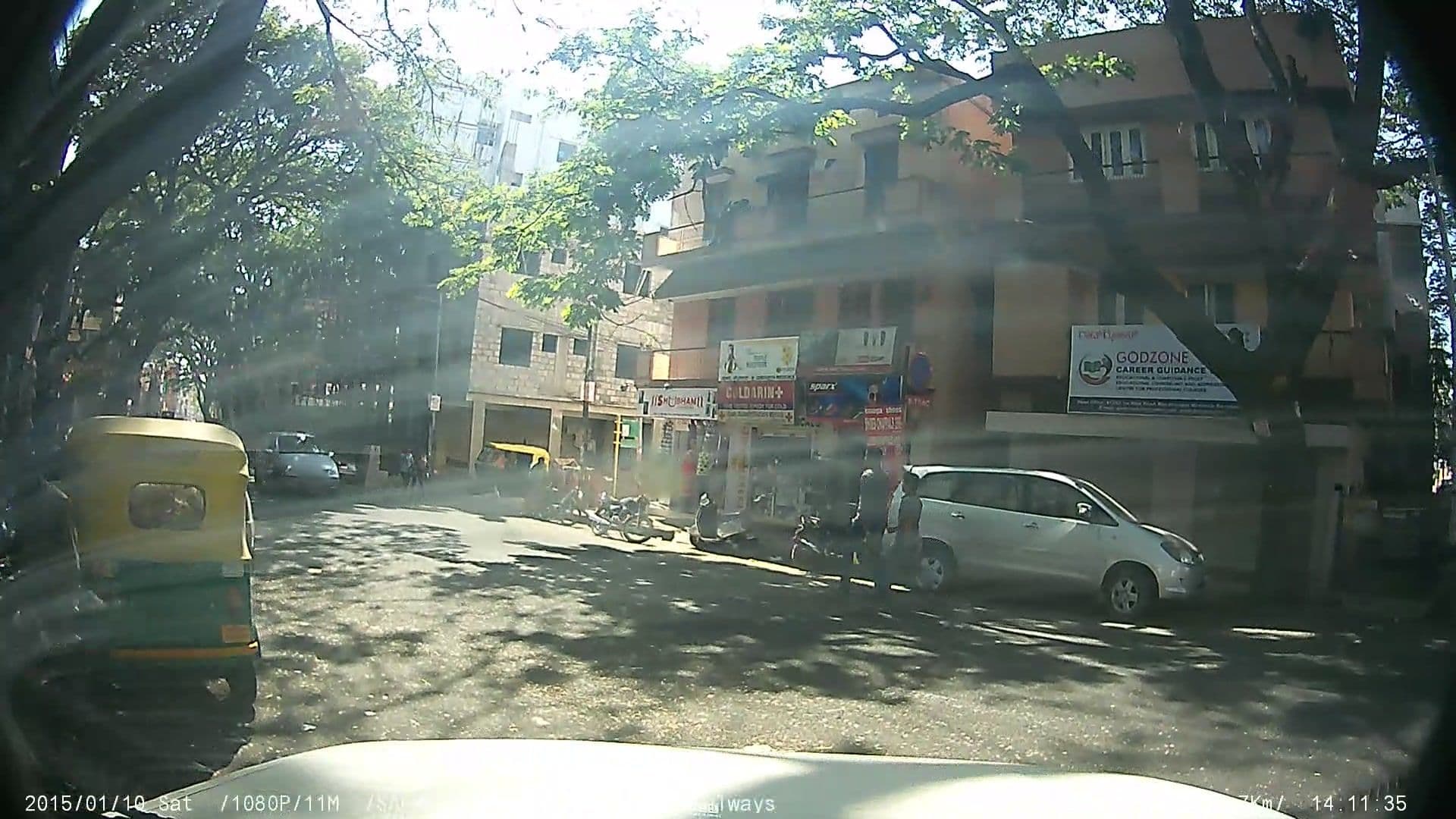 Street view near Hotel Golden Residency, Bengaluru — © johnichan (CC BY-SA · Mapillary)