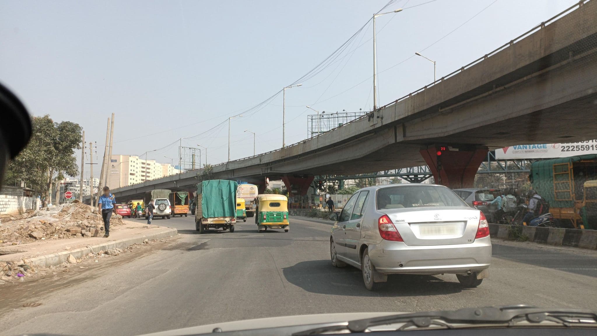 Street view near Hotel Enzo International, koppana Agrahara — © IBI (CC BY-SA · Mapillary)