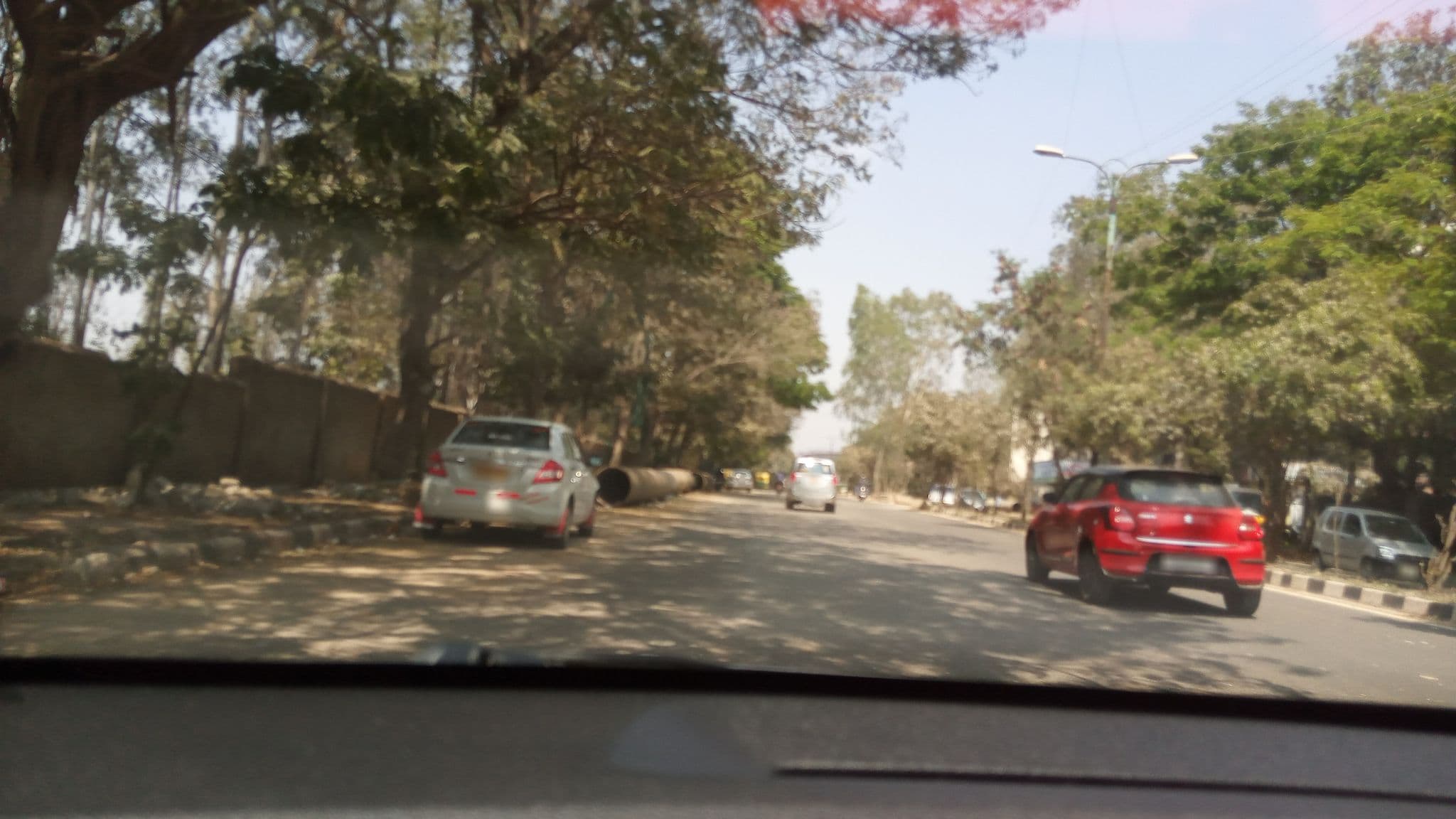 Street view near Mapple Whitefield Hotel Bangalore, Dommasandra — © pradeepbv (CC BY-SA · Mapillary)