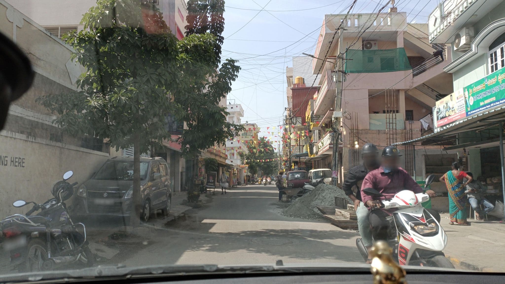 Street view near Hotel Green Land, Bengaluru — © IBI (CC BY-SA · Mapillary)