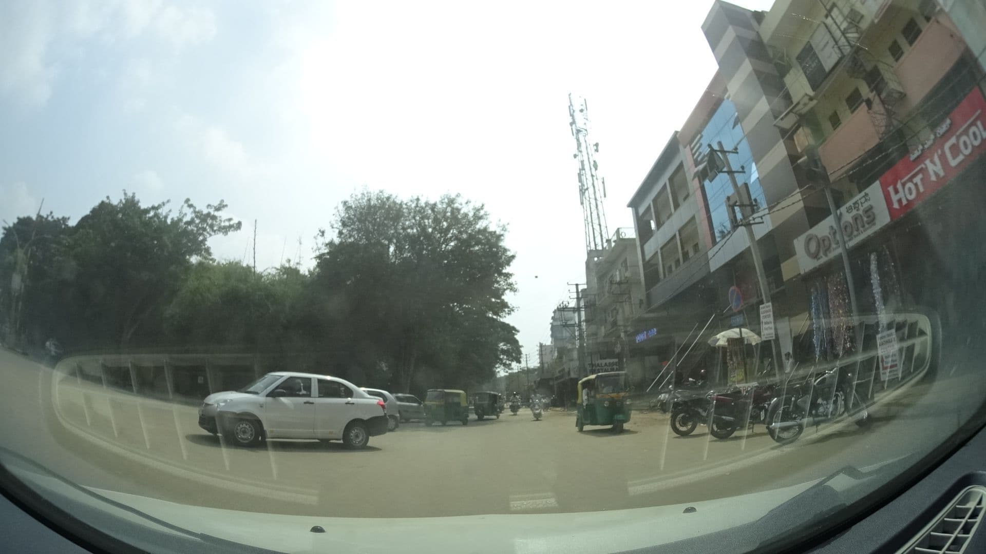Street view near Amethyst Service Apartments, Electronic City Phase I — © ranjithjoy (CC BY-SA · Mapillary)