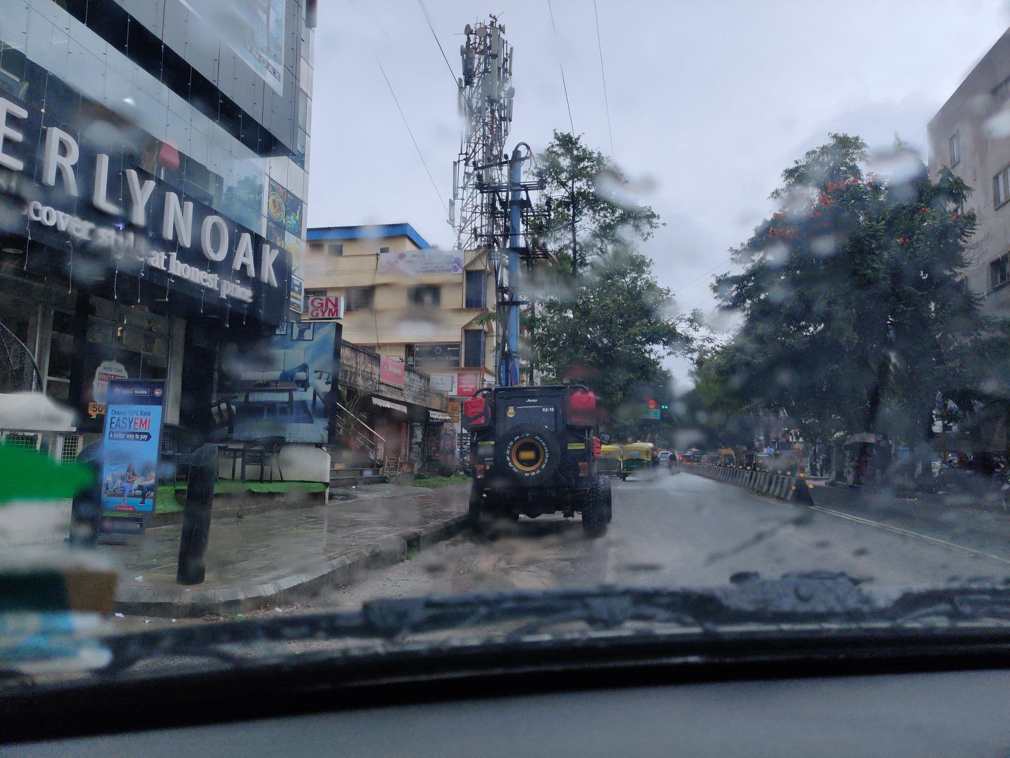 Street view near Nandhana Comforts, Bengaluru — © Mohanraj (CC BY-SA · Mapillary)