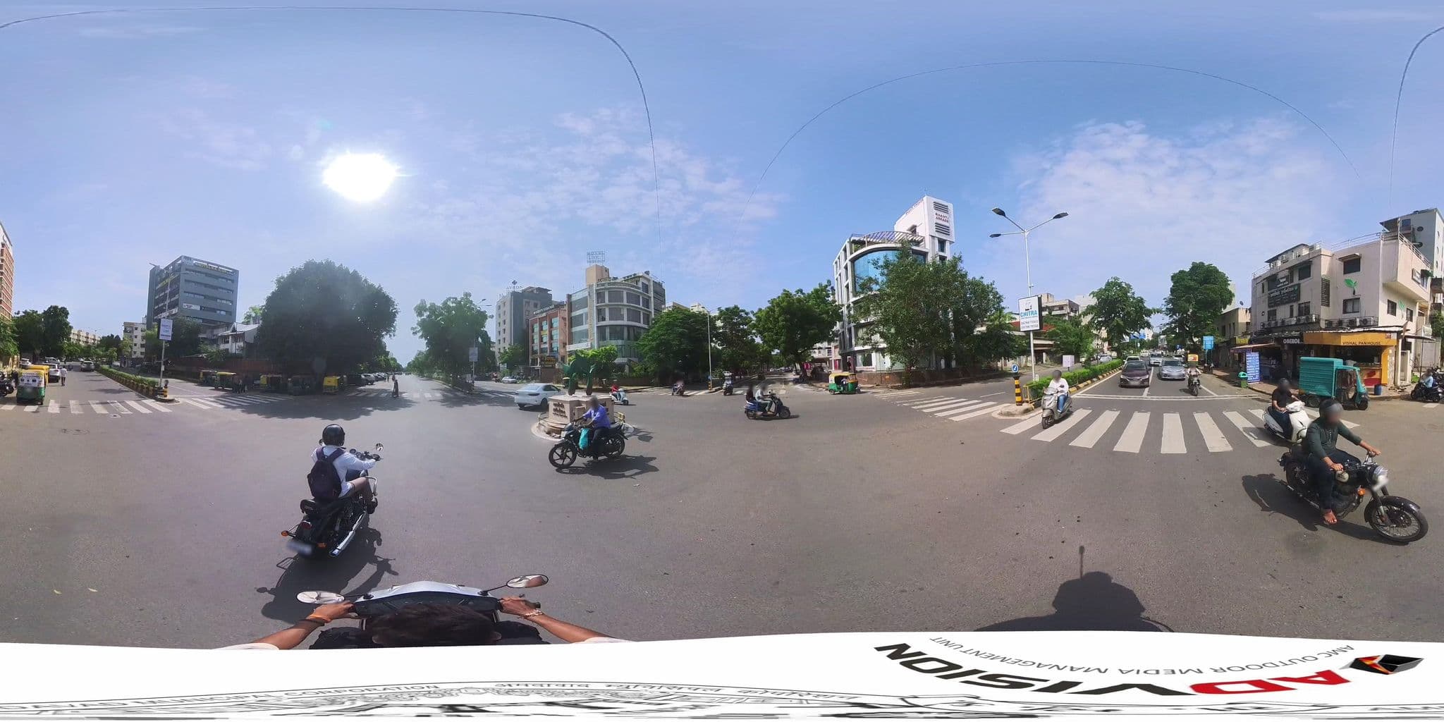 Street view near DRH Regency, Ahmedabad — © skysign (CC BY-SA · Mapillary)