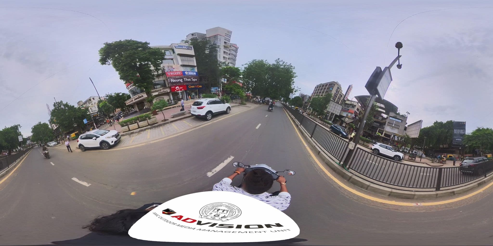 Street view near Shankar Hotel, Ahmedabad — © skysign (CC BY-SA · Mapillary)