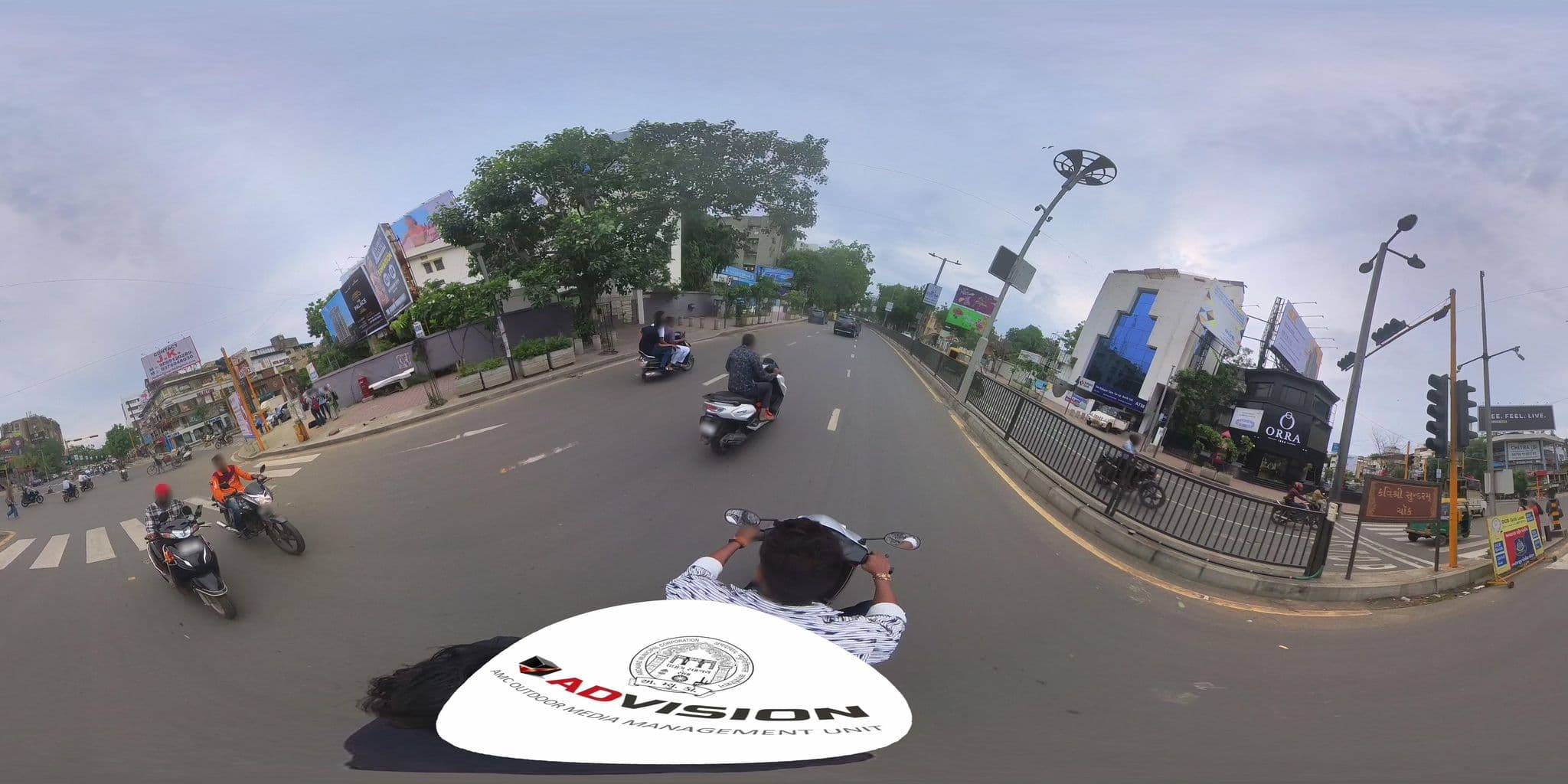 Street view near Hotel Orchid 24x7, Ahmedabad — © skysign (CC BY-SA · Mapillary)