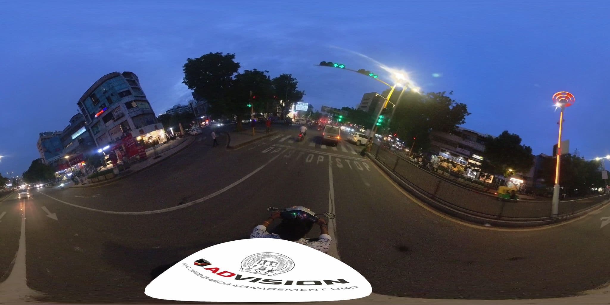 Street view near Hotel Highland, Ahmedabad — © skysign (CC BY-SA · Mapillary)