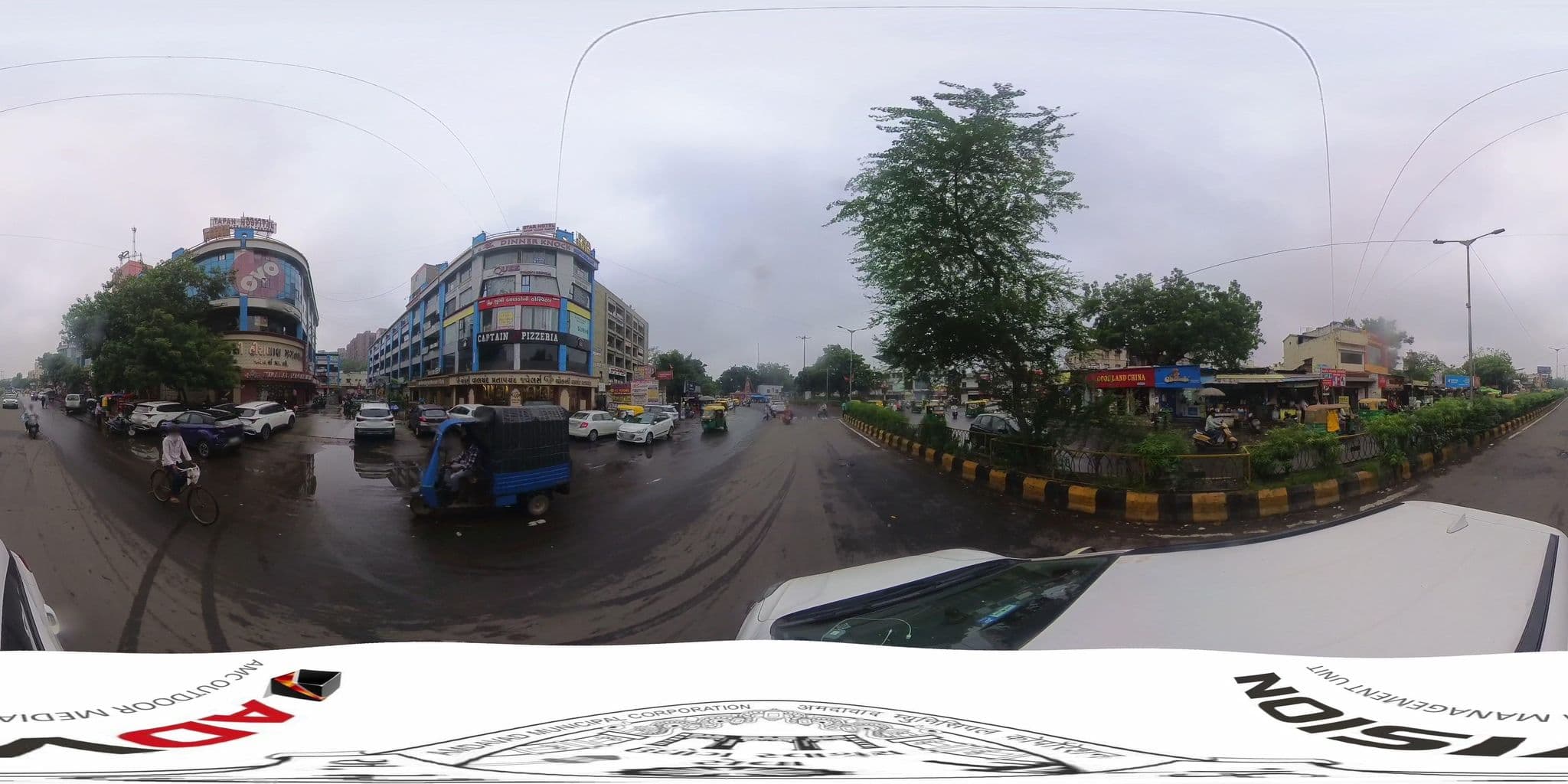 Street view near Hotel Anjani Inn, Ahmedabad — © skysign (CC BY-SA · Mapillary)