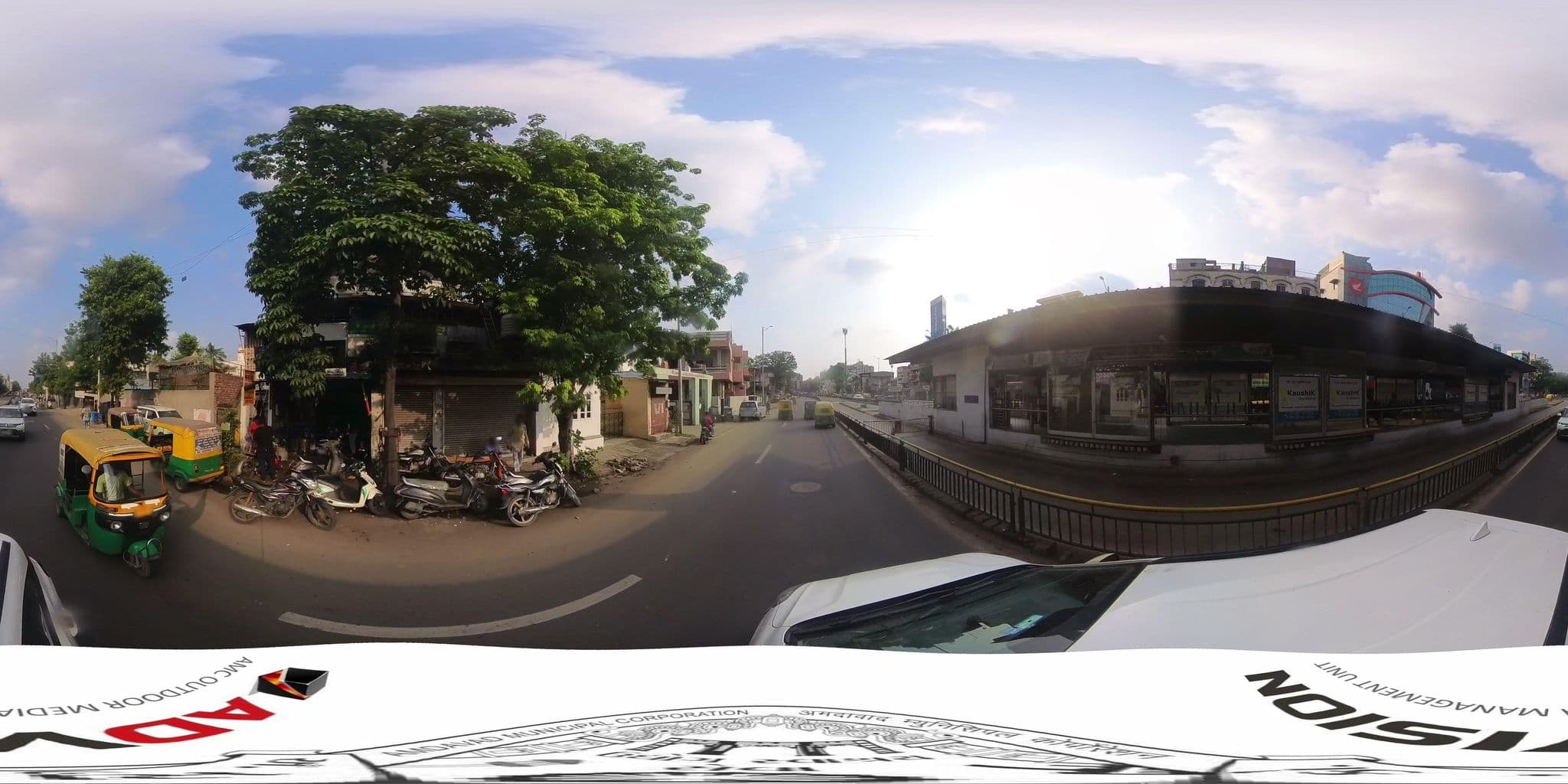 Street view near Malwa Palace Hotel, Ahmedabad — © skysign (CC BY-SA · Mapillary)