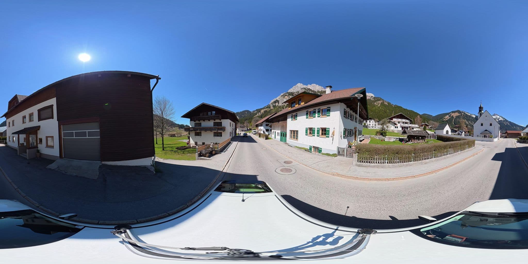 Street view near Pension Haus Lechleitner Helga, Weissenbach am Lech