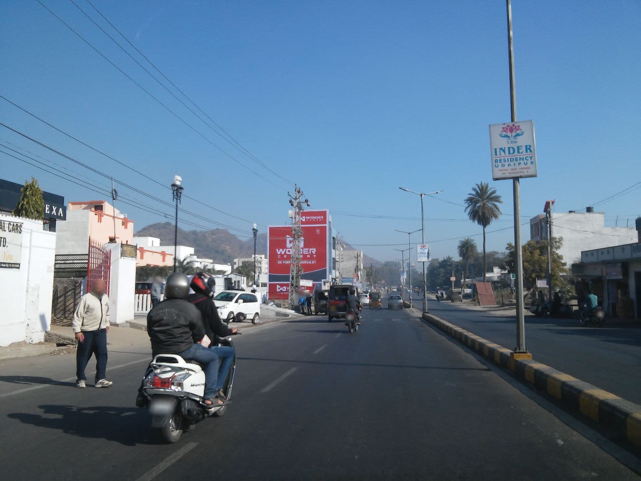 Street view near Hotel D K Residency, Udaipur — © shravan91 (CC BY-SA · Mapillary)