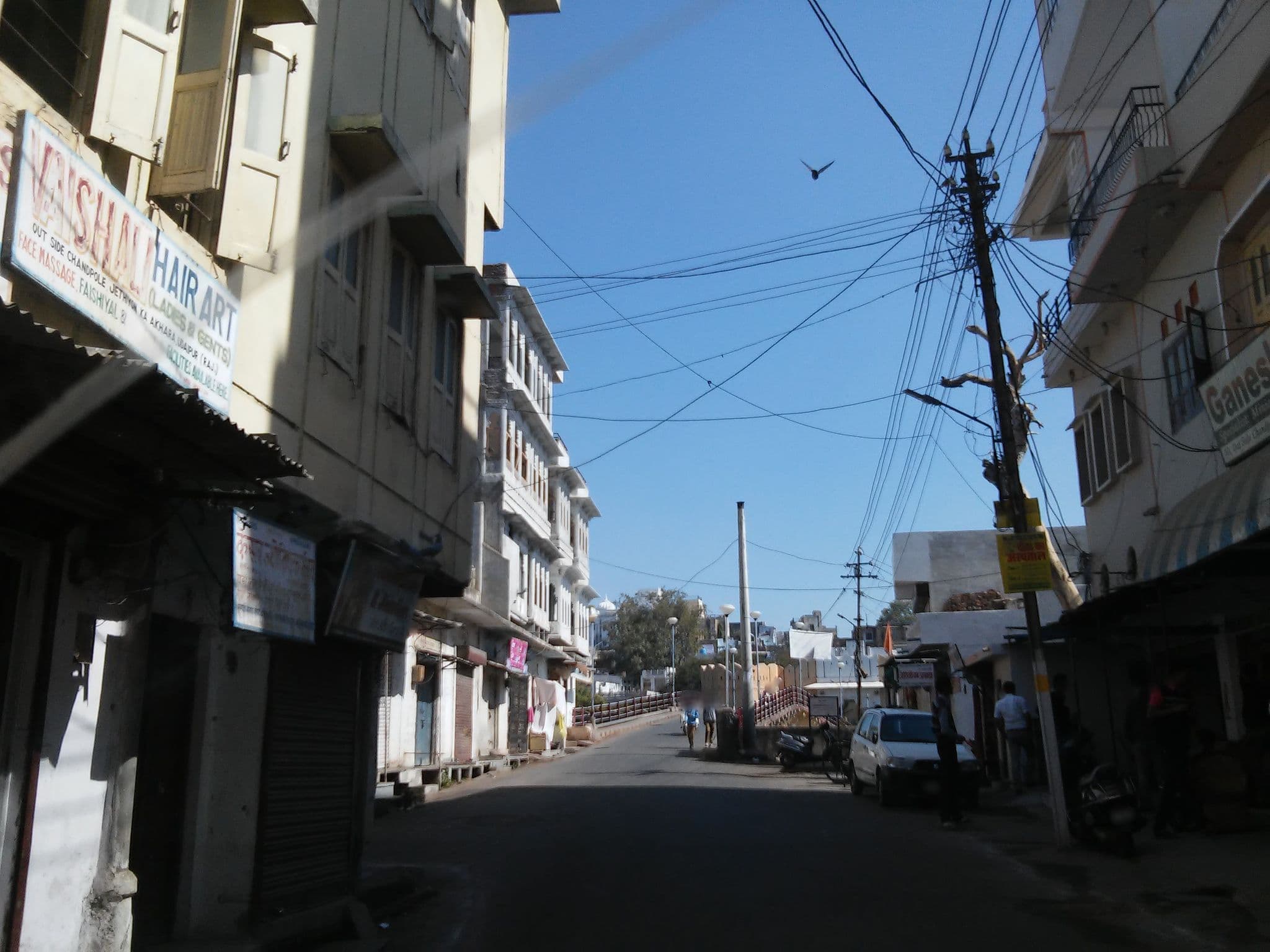 Street view near Backpackers Panda, Udaipur — © shravan91 (CC BY-SA · Mapillary)