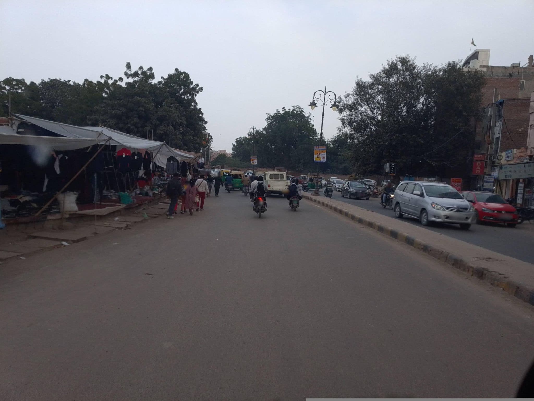 Street view near Hotel Metro Palace, Bikaner — © nileshjagtap (CC BY-SA · Mapillary)