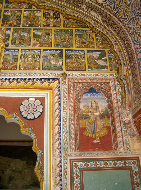 Samode Haveli (via Wikimedia Commons, CC BY 2.0)