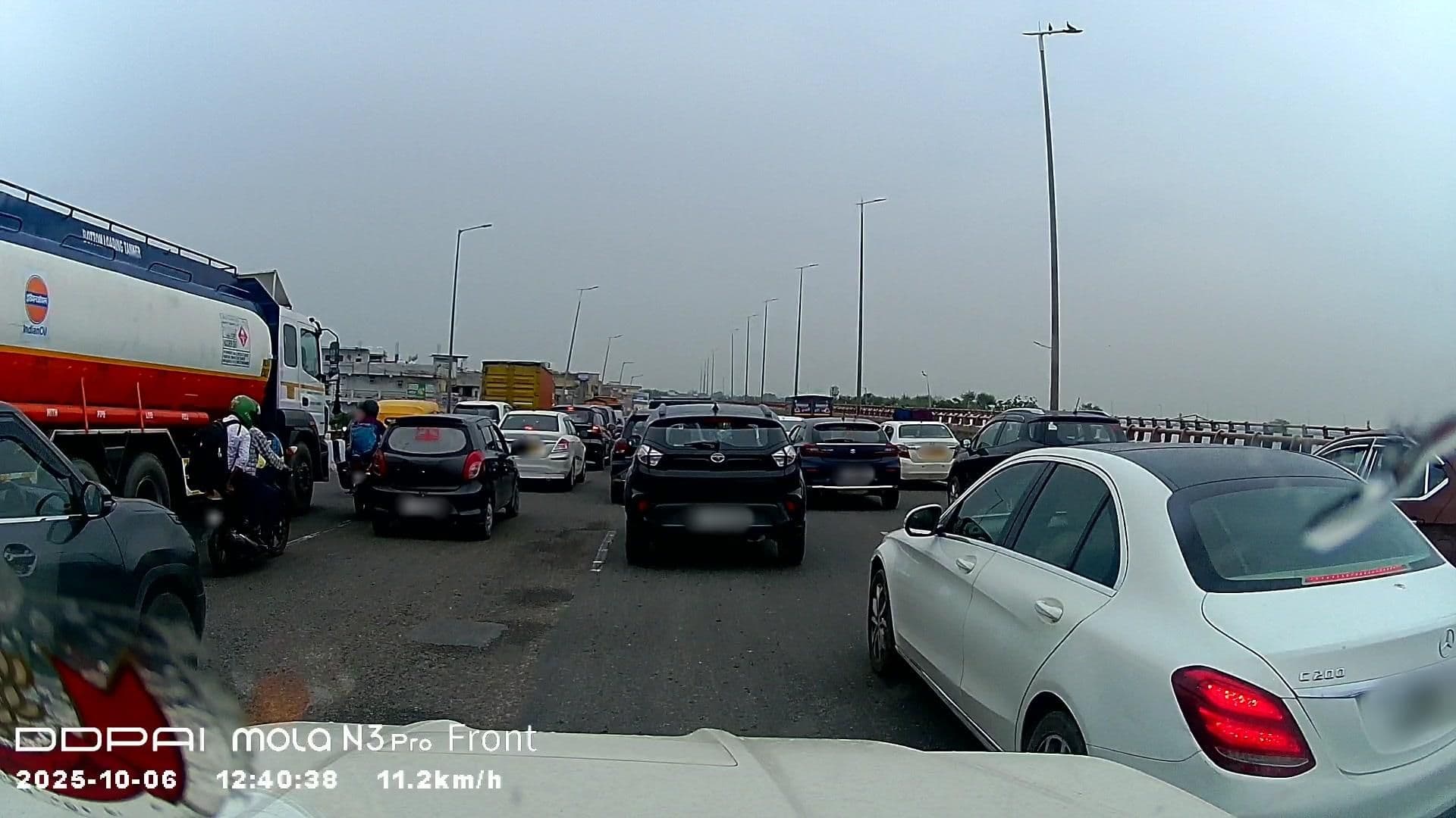Street view near Hotel Delhi Aerocity, Malakpur Kohi Rangpur — © Ibigrp (CC BY-SA · Mapillary)