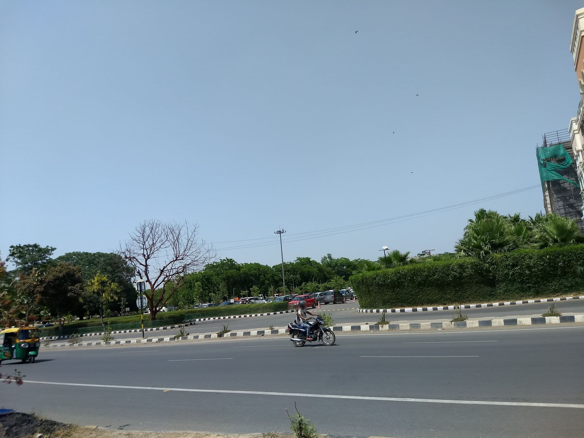 Street view near Pool @ The Pllazio Hotel, Gurugram — © sanjuyadav (CC BY-SA · Mapillary)