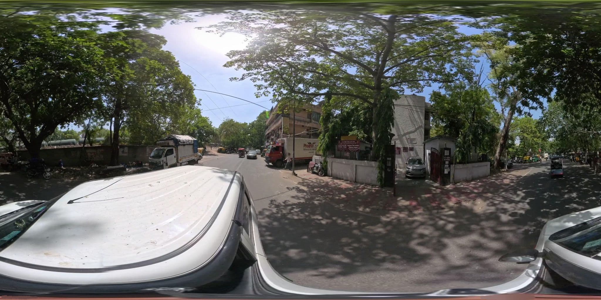 Street view near Asha Home Stay, New Delhi — © skysign (CC BY-SA · Mapillary)