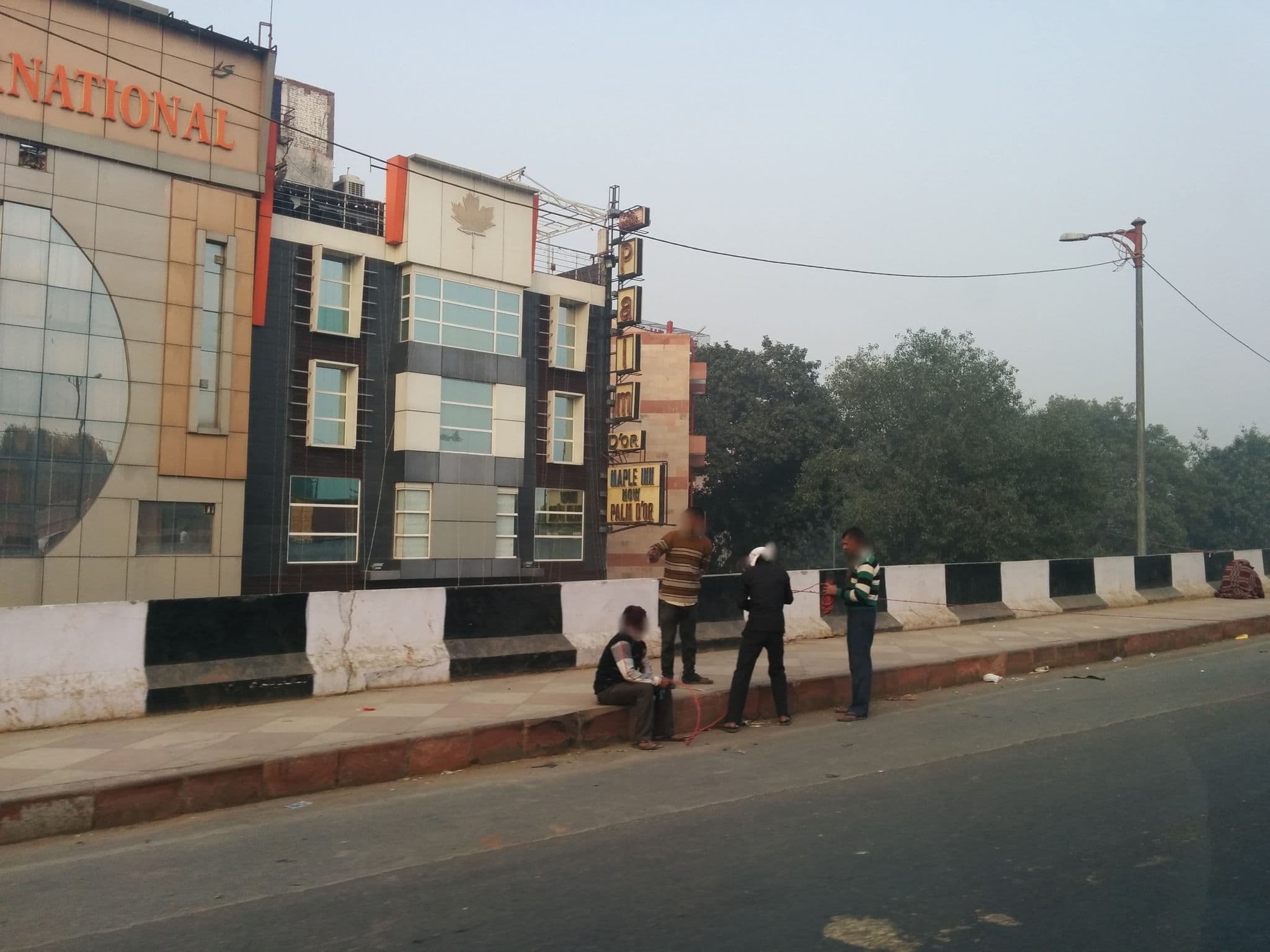 Street view near Hotel Maple Inn, Delhi — © sashazykov (CC BY-SA · Mapillary)