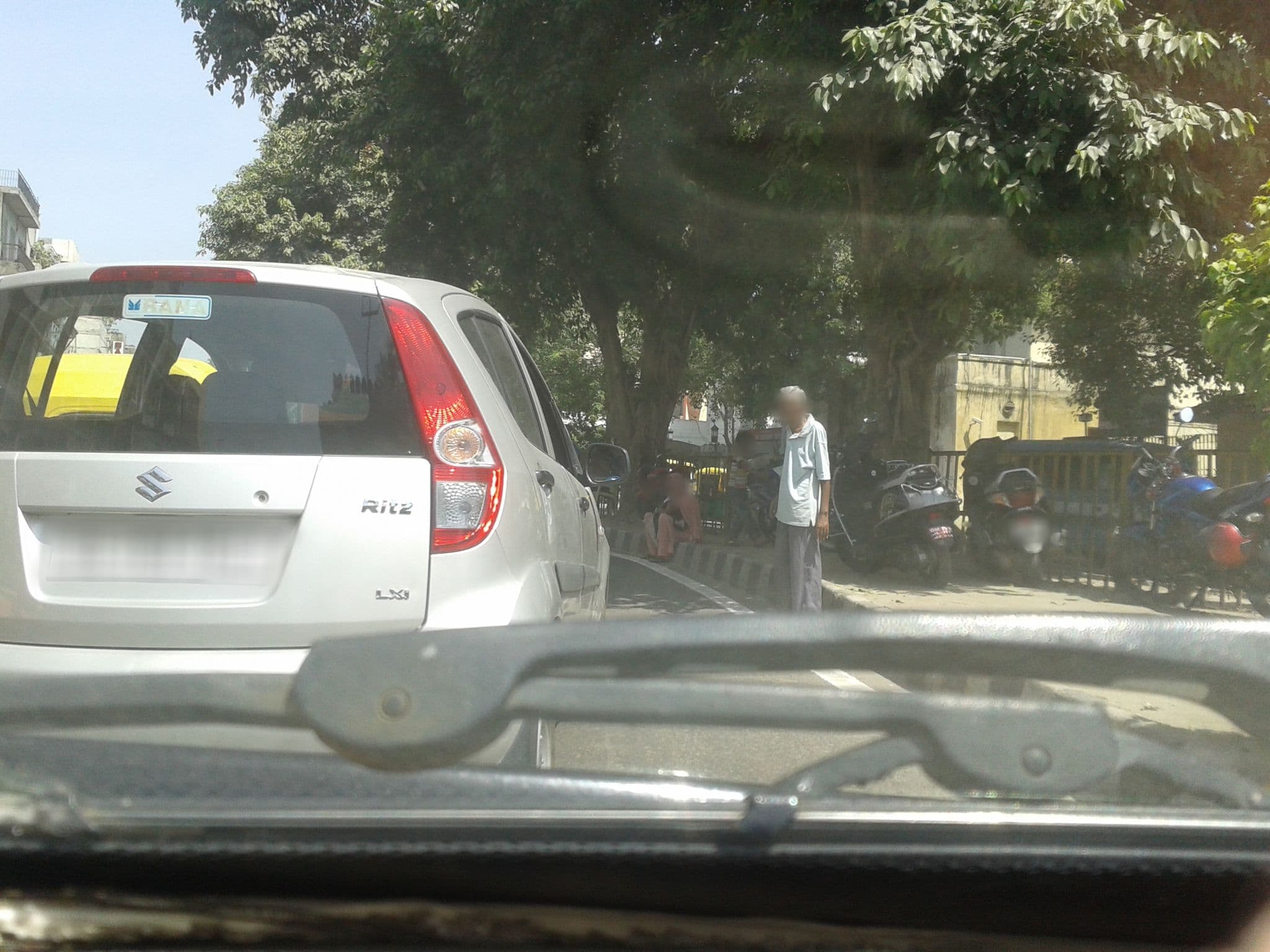 Street view near Casa Home Stay, Delhi — © srividya (CC BY-SA · Mapillary)