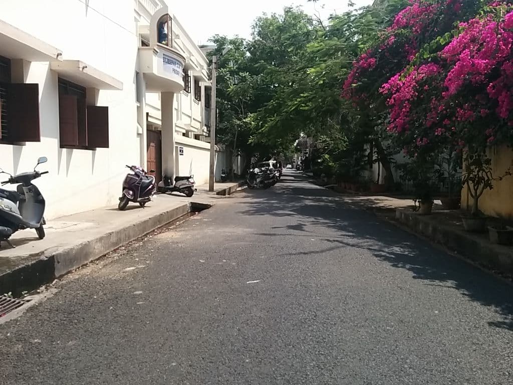 Street view near Maison Bombaly, Puducherry — © sashazykov (CC BY-SA · Mapillary)