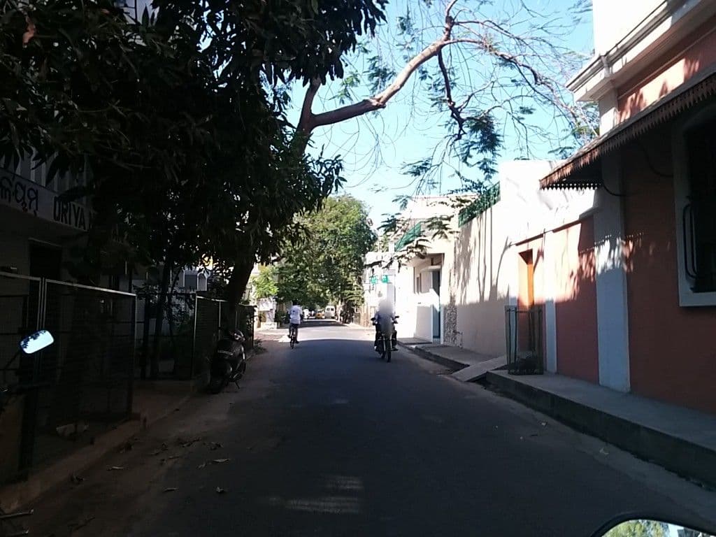 Street view near La Villa, Puducherry — © sashazykov (CC BY-SA · Mapillary)