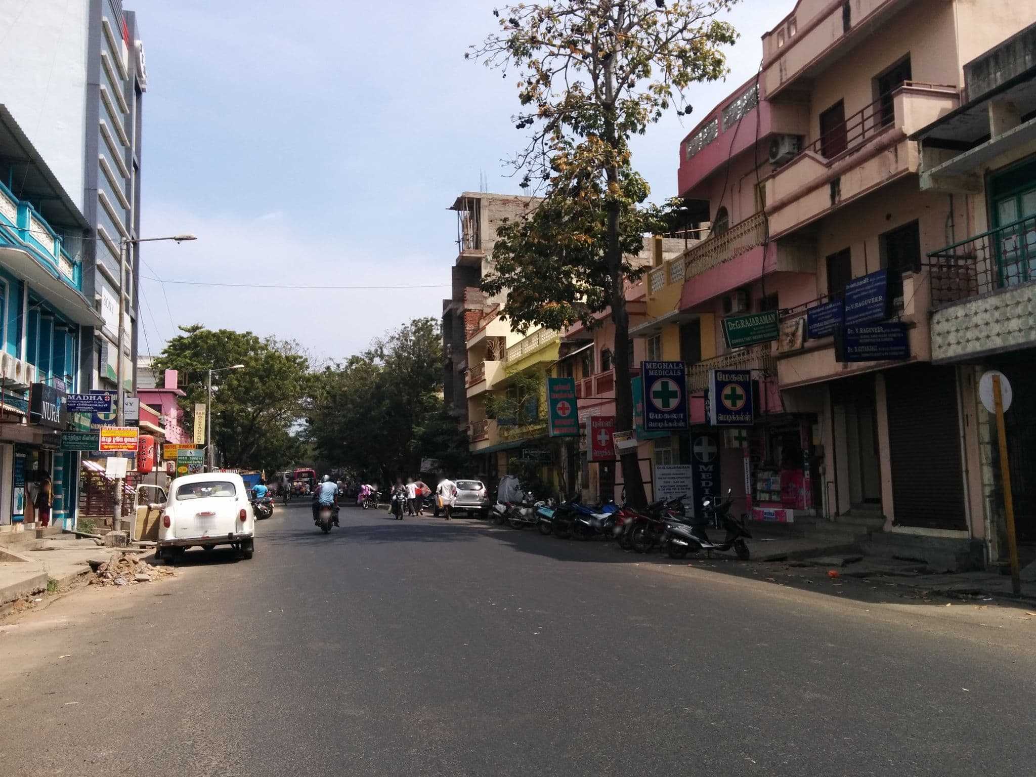 Street view near OYO 7466 Le Beach, Puducherry — © sashazykov (CC BY-SA · Mapillary)