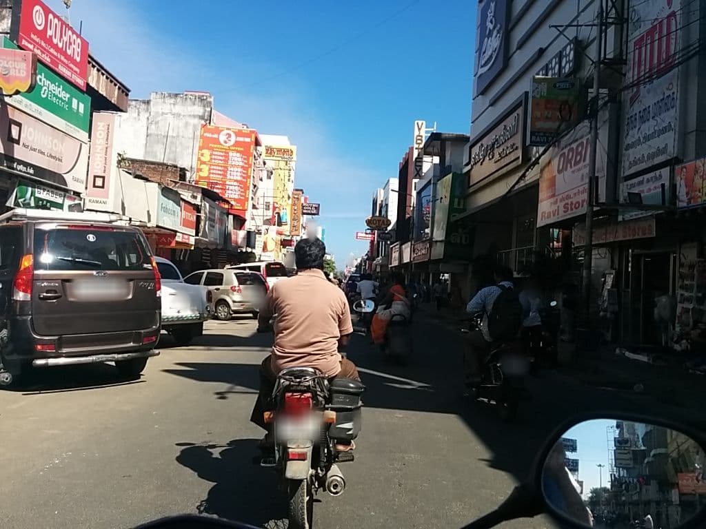 Street view near Pms Guest House, Puducherry — © sashazykov (CC BY-SA · Mapillary)