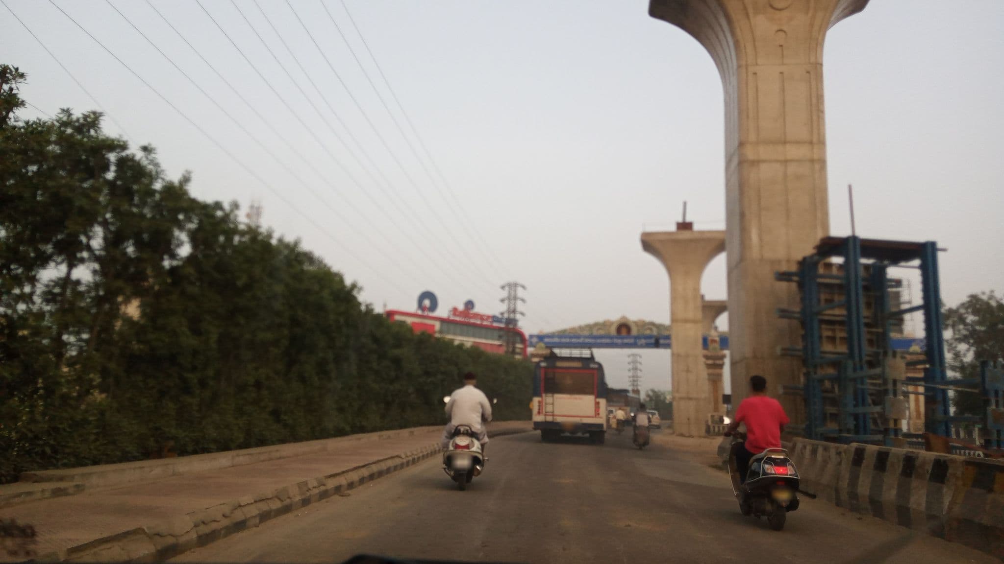 Street view near Bhimas Residency Hotel, Tirupati — © pradeepbv (CC BY-SA · Mapillary)