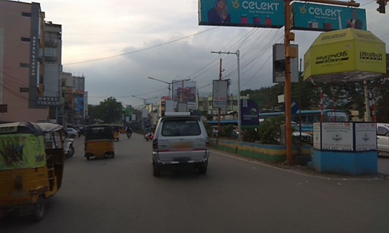Street view near Tirumala Residency Hotel, Tirupati — © natarajakaveeti (CC BY-SA · Mapillary)