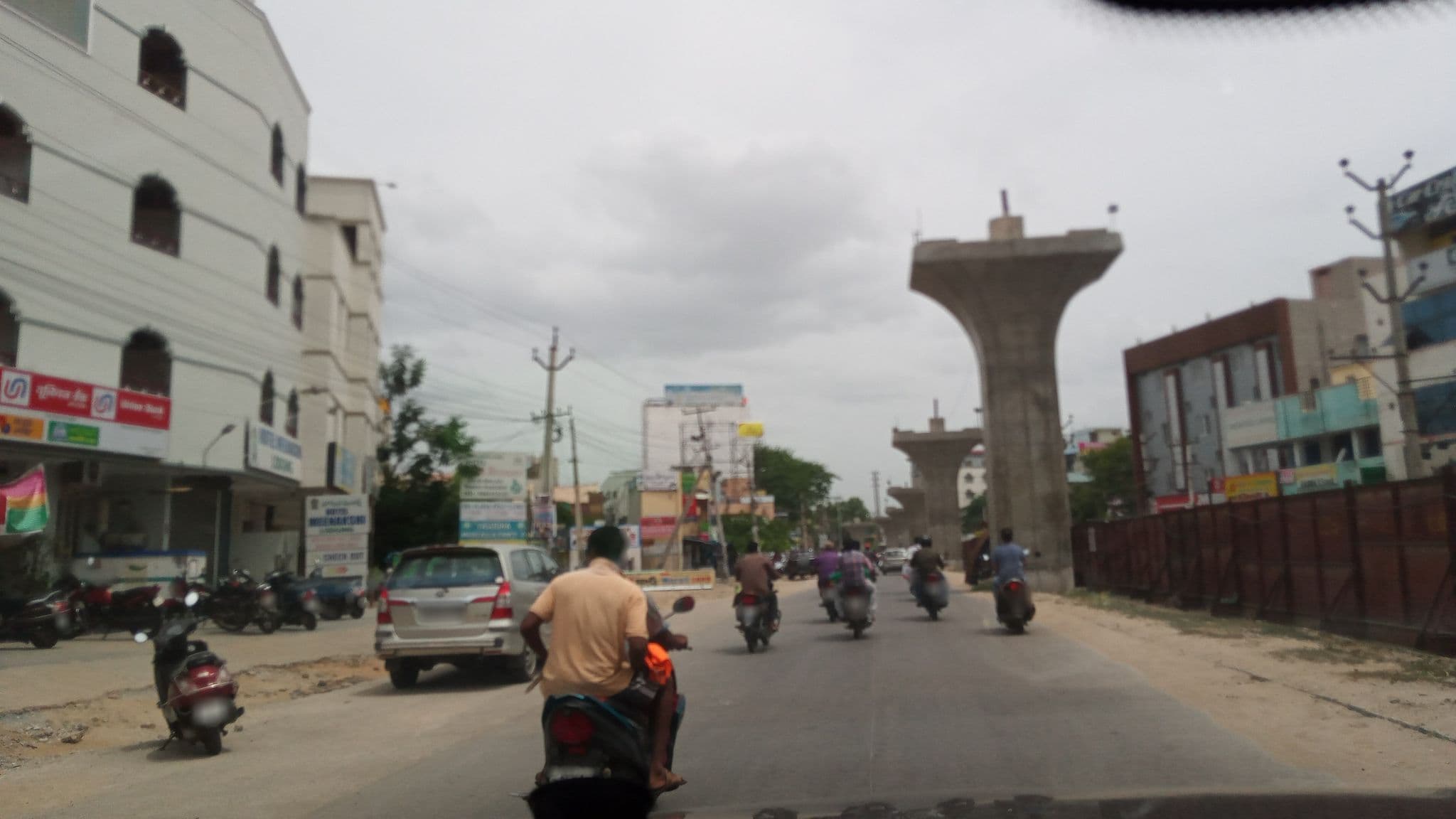 Street view near Hotel Sarovar, Tirupati — © pradeepbv (CC BY-SA · Mapillary)