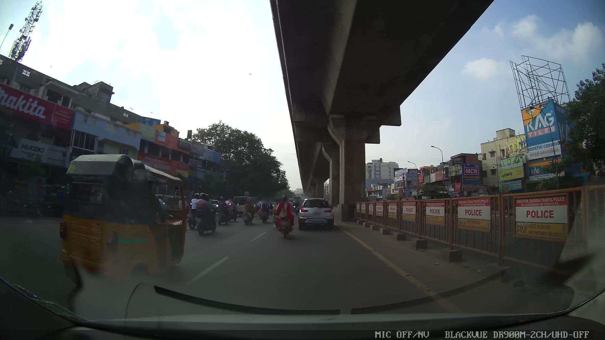 Street view near Green Grand Inn, Nerkunram — © muthu (CC BY-SA · Mapillary)