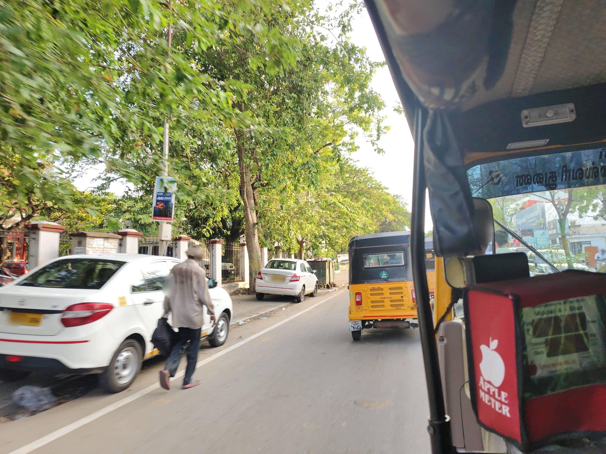 Street view near Empee Hotels Pvt. Ltd., Chennai — © Prathibaak (CC BY-SA · Mapillary)